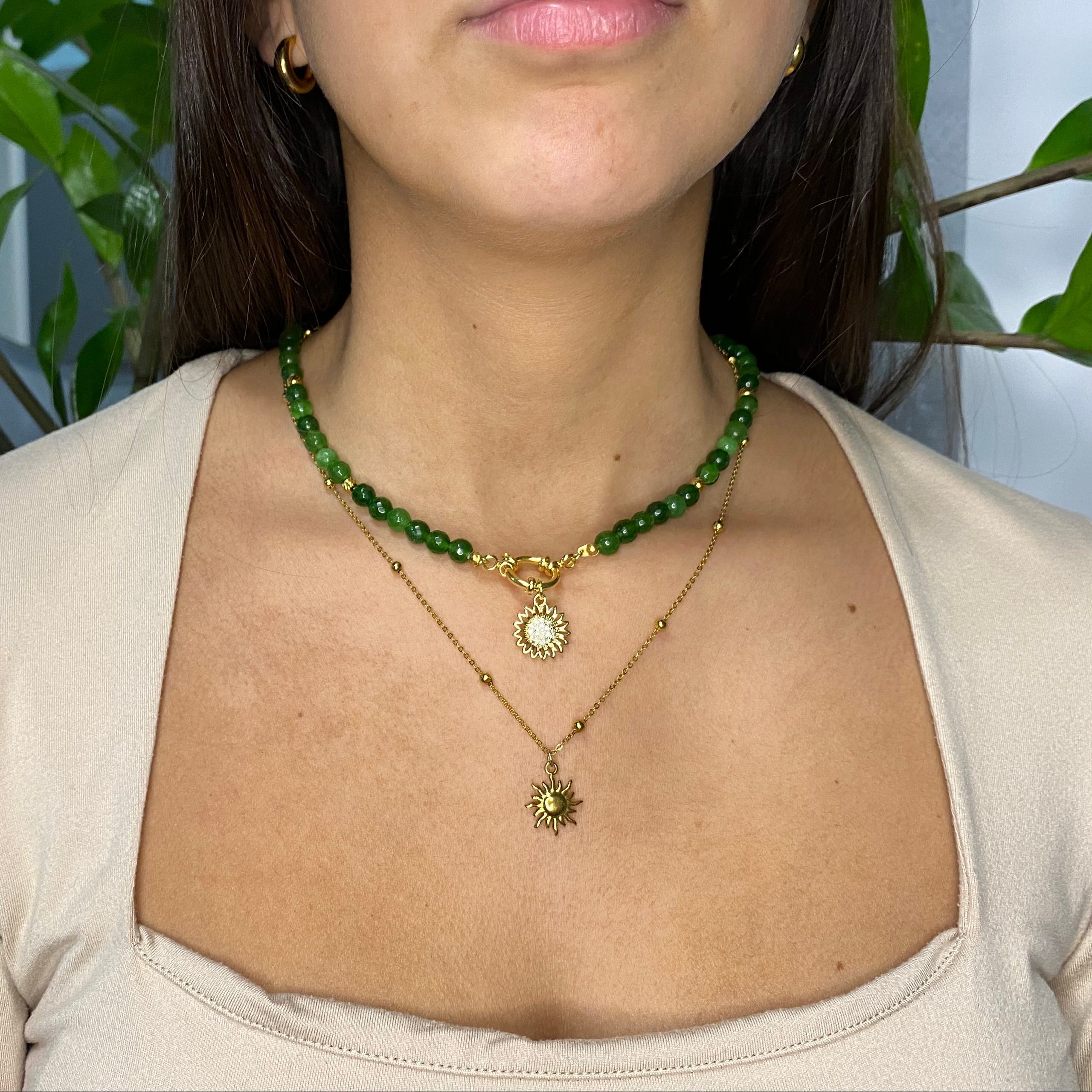 Collana in Avventurina