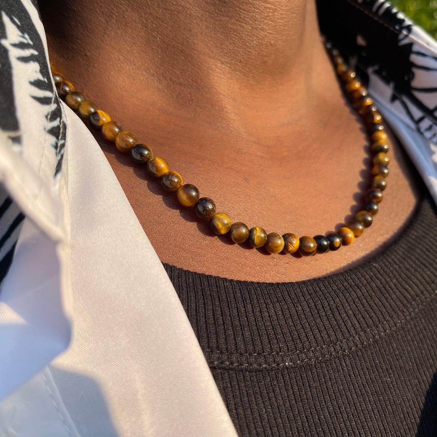 Tiger's eye necklace