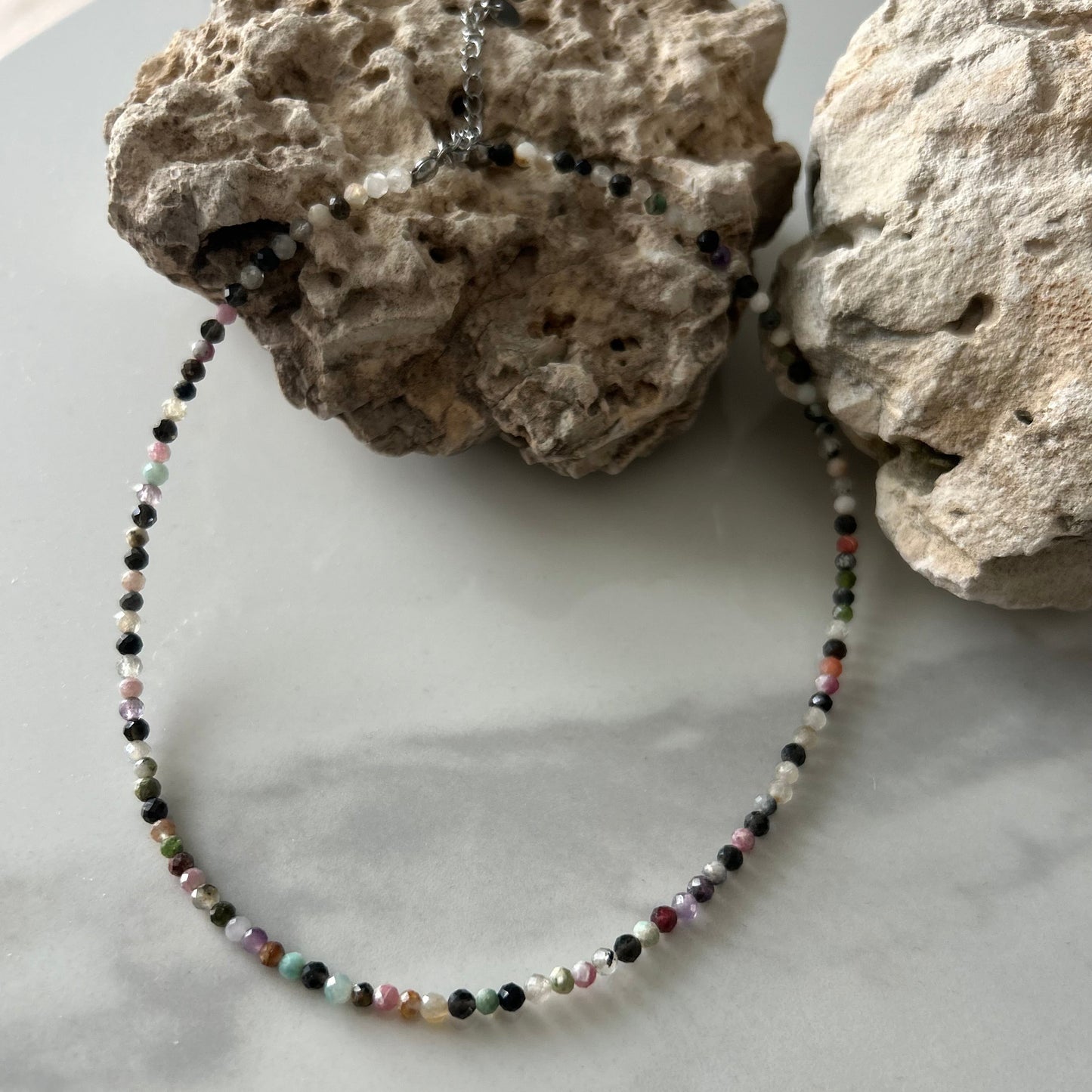 Multi-color Tourmaline Necklace