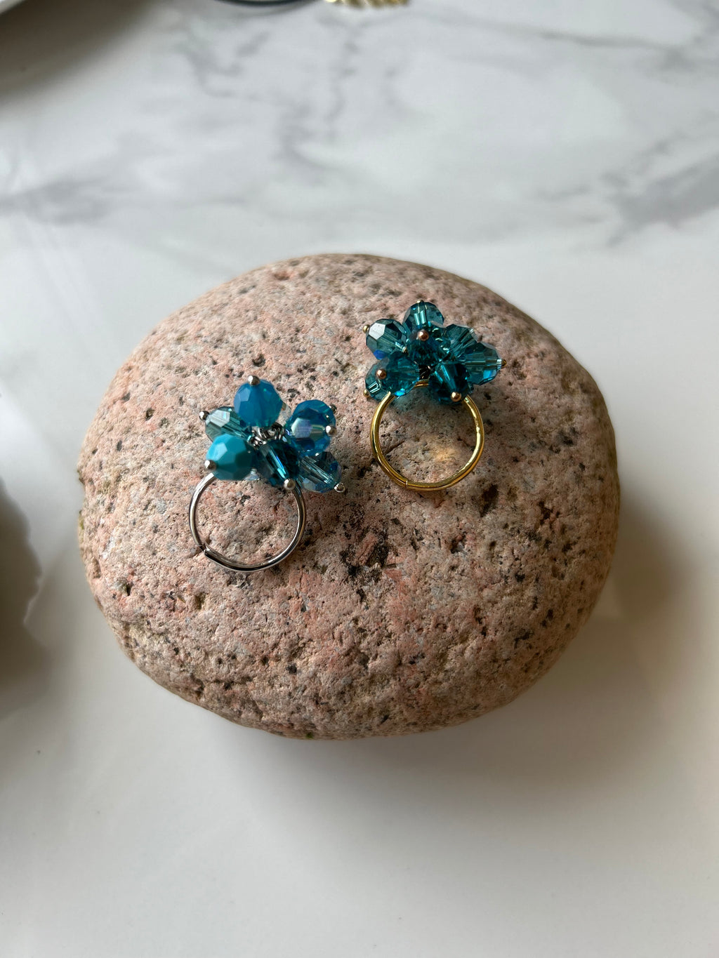 Anello regolabile in cristalli Swarovski