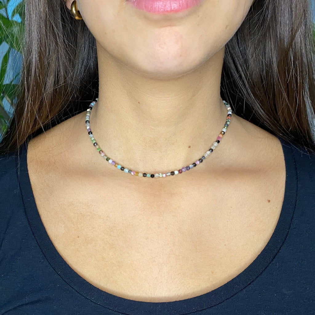 Collana in Tormalina Multicolor